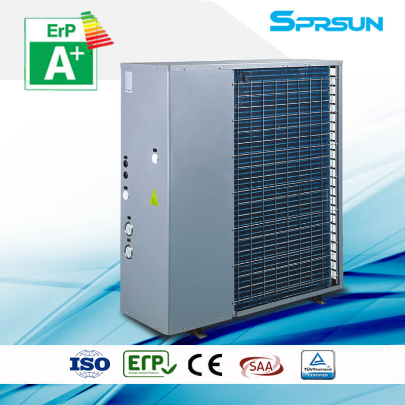 Système de climatisation de chauffage et de refroidissement par pompe à chaleur air-eau 14-21.6KW